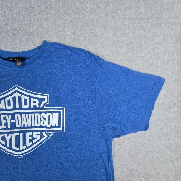 Harley Davidson Tucson Arizona XL Blue Short Sleeve T Shirt - Picture 9 of 13